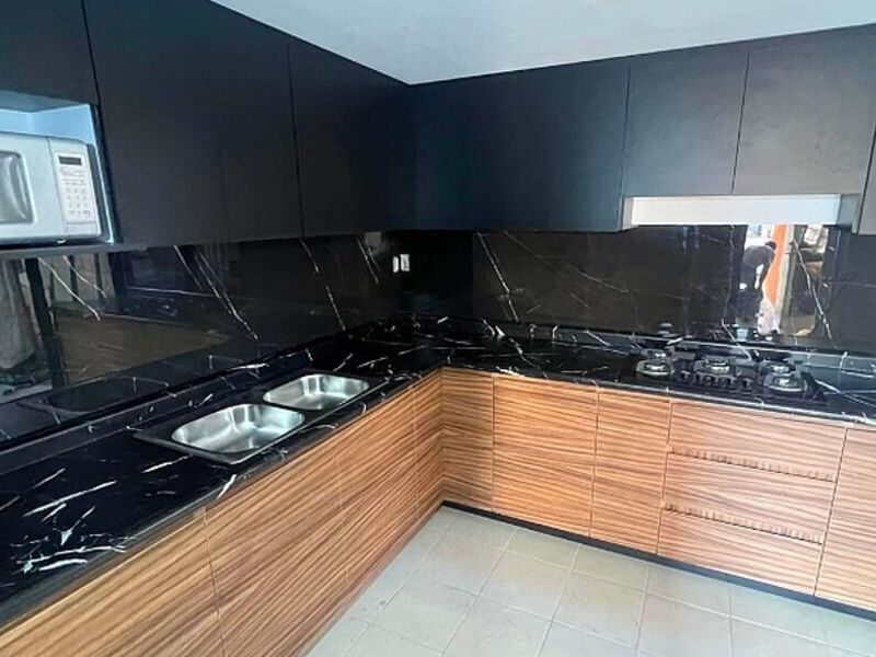 cocina cuarzo brillante Hidalgo