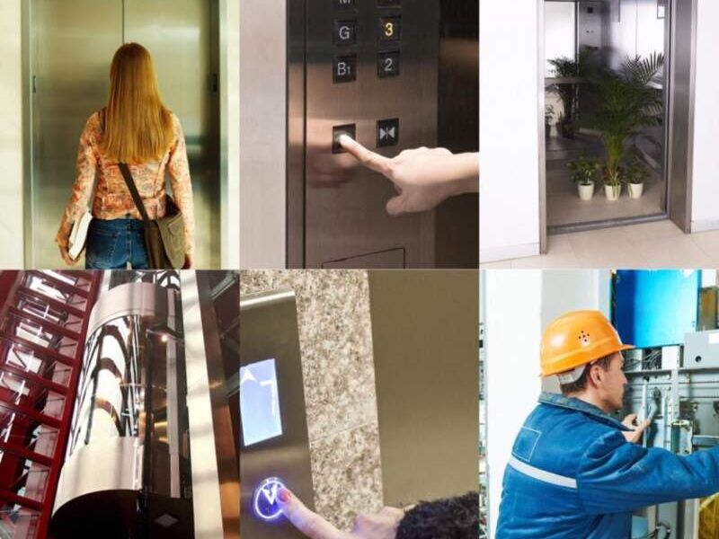 Ascensor eléctrico moderno en México