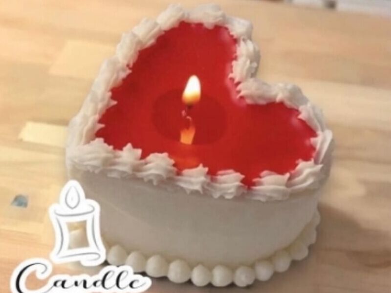 Vela Decorativa Corazón México