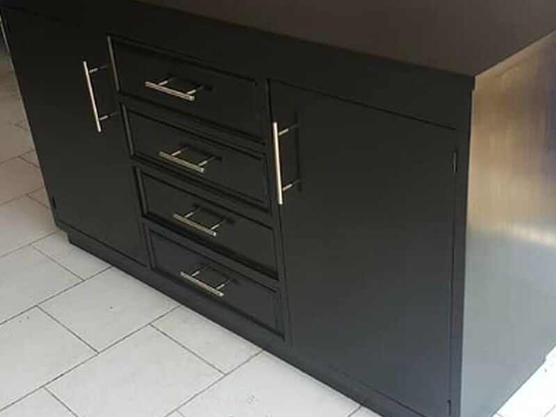 Mueble de TV tono negro México