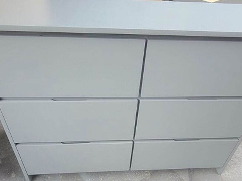 Cajonera tono gris México
