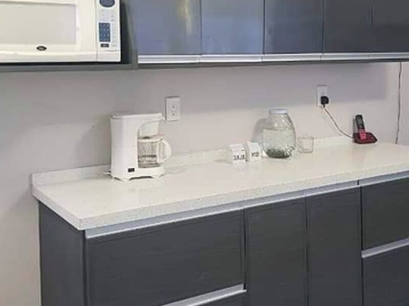 Mueble de cocina en gris México