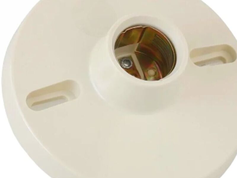 Socket E27 Plato Plástico México 