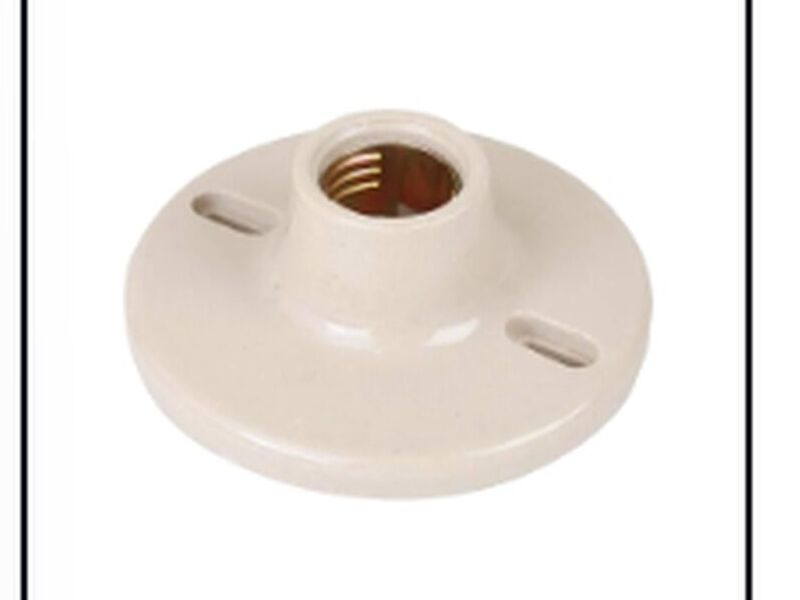 Socket E27 Plato Porcelana México 