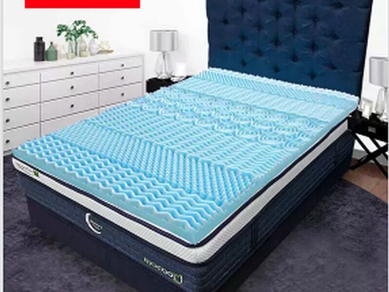 Colchoneta Memory Foam Topper Individual 5 Cm