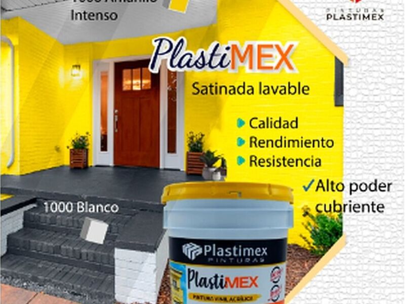 Pintura vinil acrílica Mx