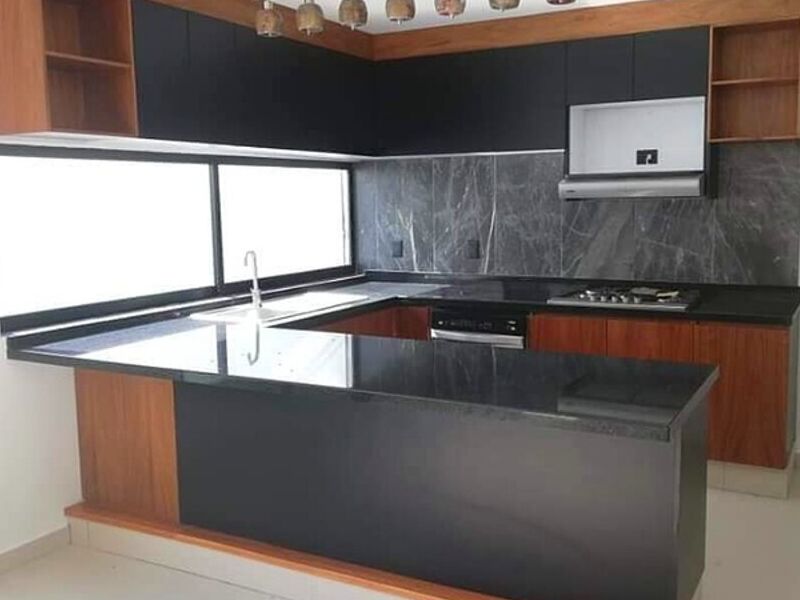 cocina encimera brillante México