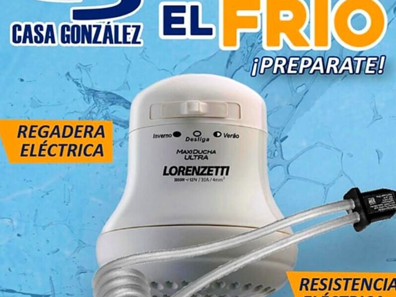 REGADERA ELECTRICA PLASTICA GUAMUCHIL