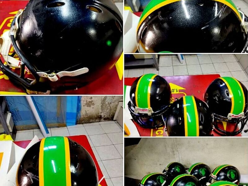 Rotulación de cascos Mexico 