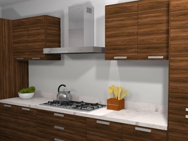 Cocina integral en madera México