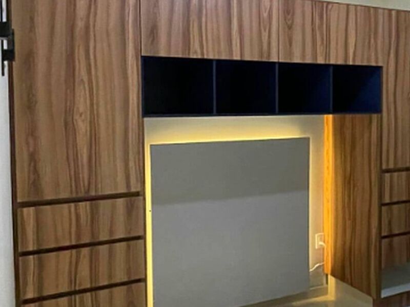 Mueble de TV en madera México
