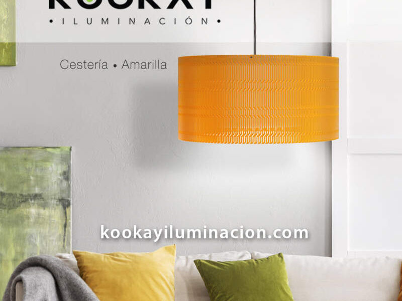 Lámpara de Techo Amarillo México