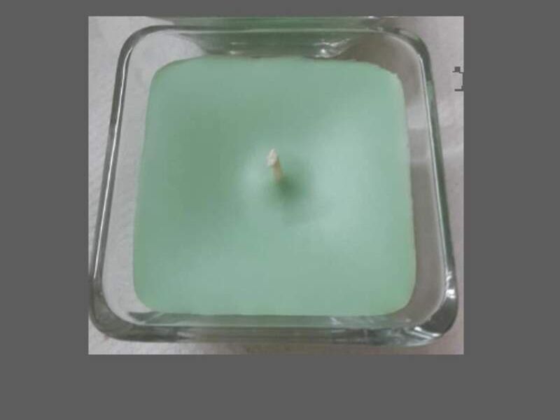 Vela Cuadrado Verde México