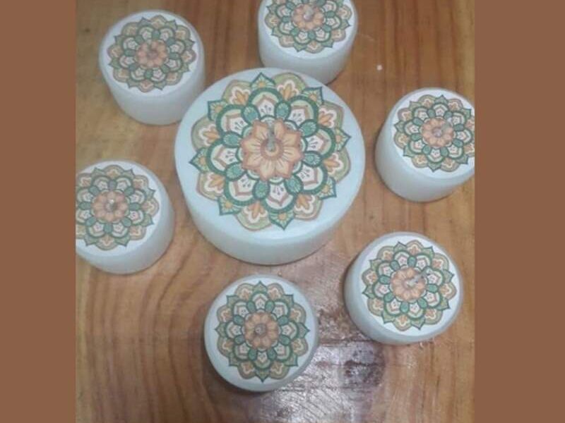 Vela Mandala Redonda México