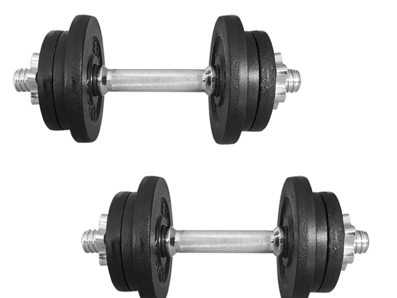 Set de Mancuernas Ajustables 50 lb Tayga Mx