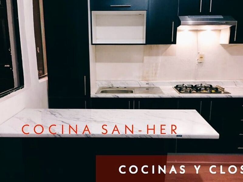 cocina melamina negro México