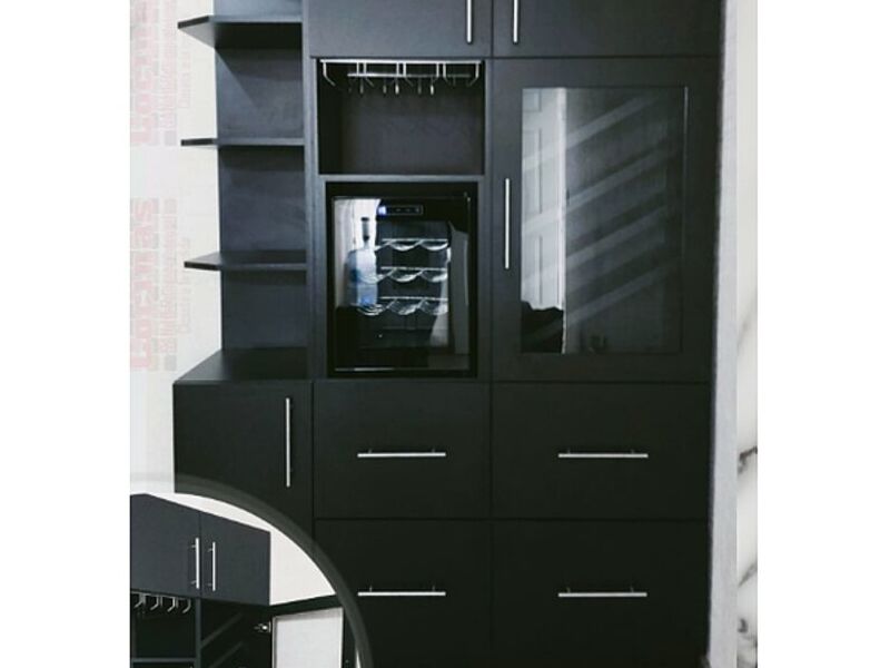 mueble auxiliar negro México