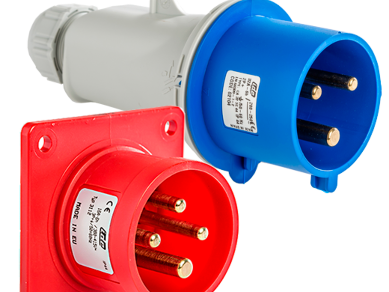 Clavijas Industriales IP44 México