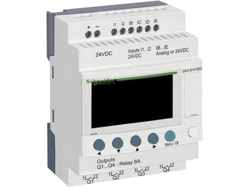 Relevador zelio expandible