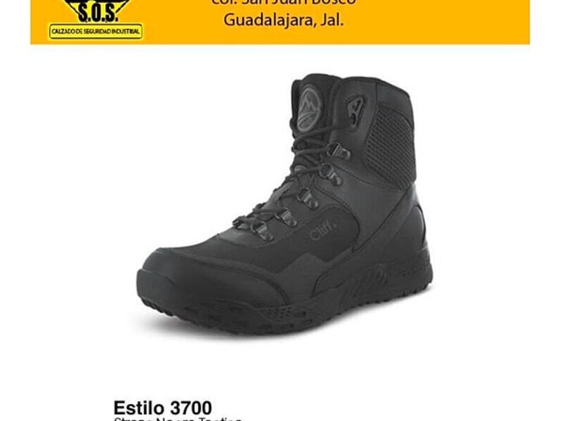 Zapato Cliff 3700 Negro-Guadalajara