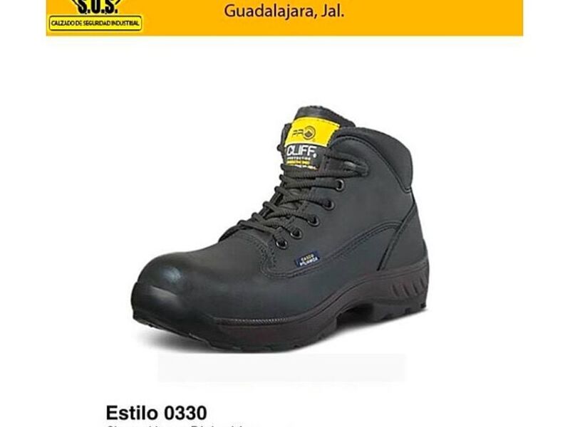 Zapato industrial Modelo Cliff 0330-México 