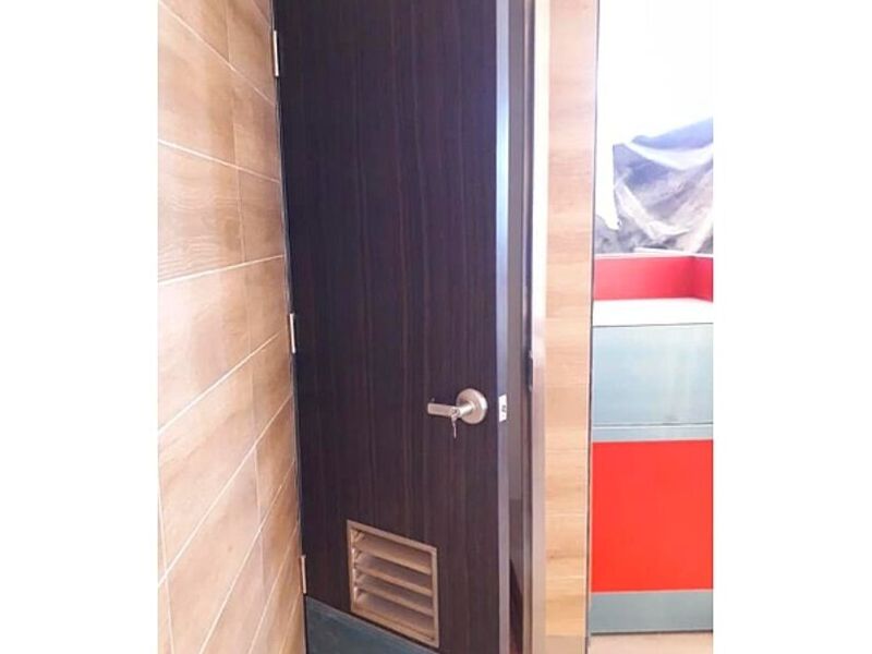 puerta melamina café Puebla