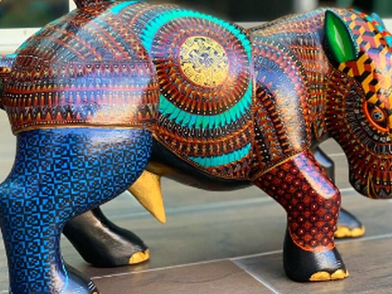 Alebrije Rinoceronte México 