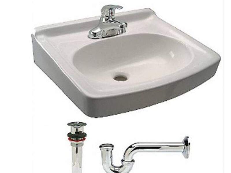 Lavabo montaje pared