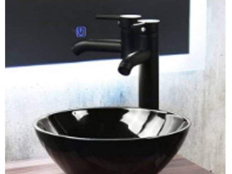 Lavabo negro 