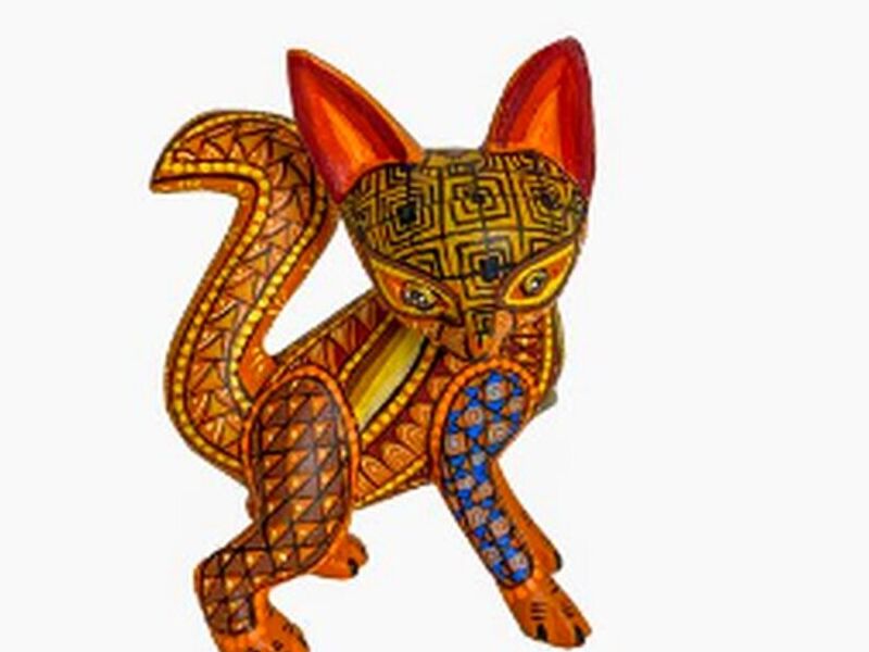 Alebrije Zorrito Zapoteca México