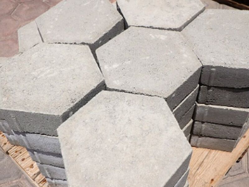 Adoquines hexagonales 
