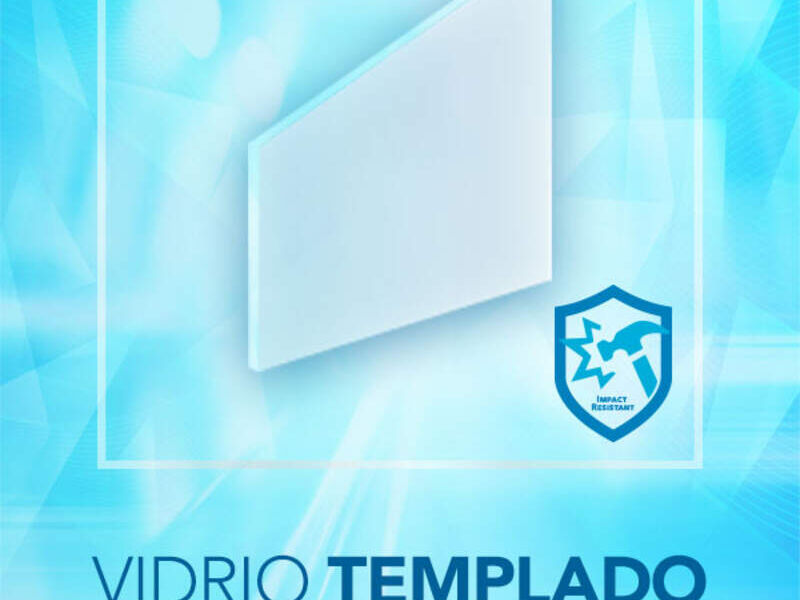 Vidrio templado