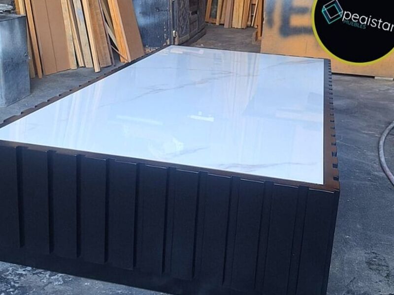 Mesa de centro negro mate México