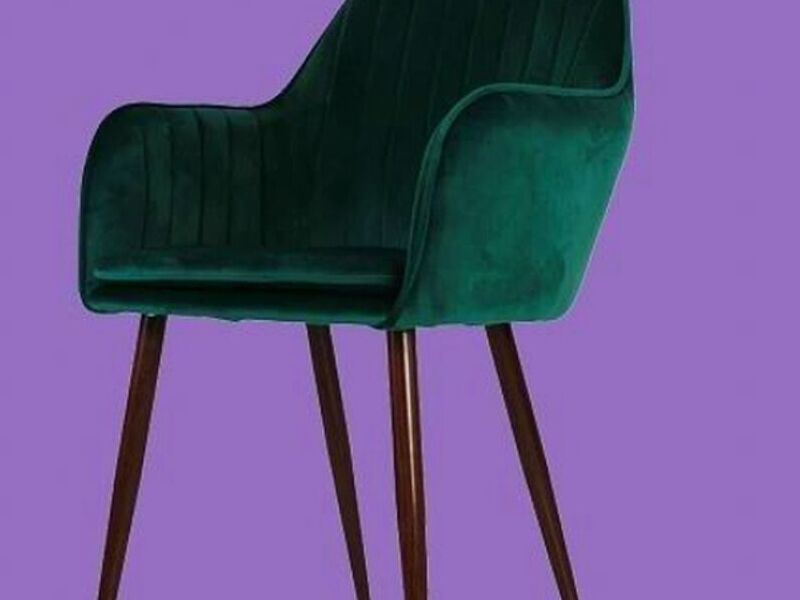 Silla velvet verde México