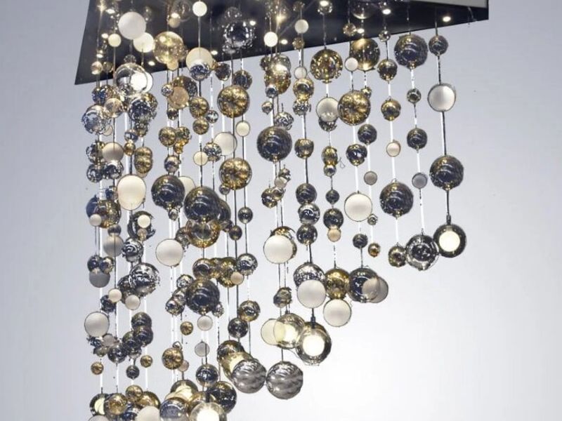 CANDIL DE 160 ESFERAS DE CRISTAL MX