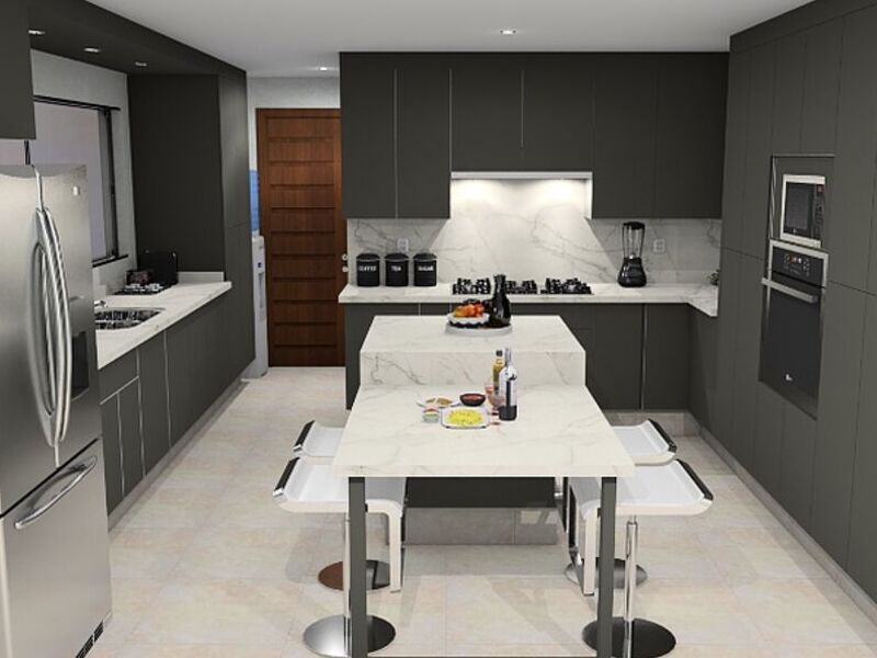 cocina isla multifunción SLP