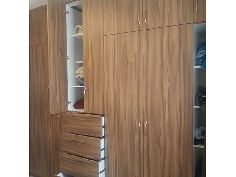 closet melamina café SLP