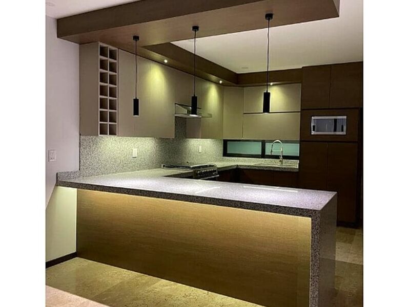 cocina con pérgola SLP