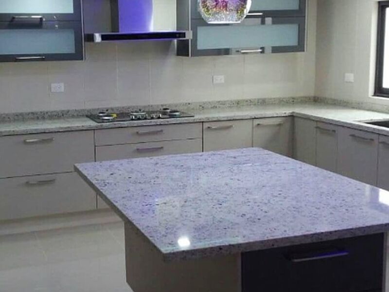 Cocina cubierta en granito México