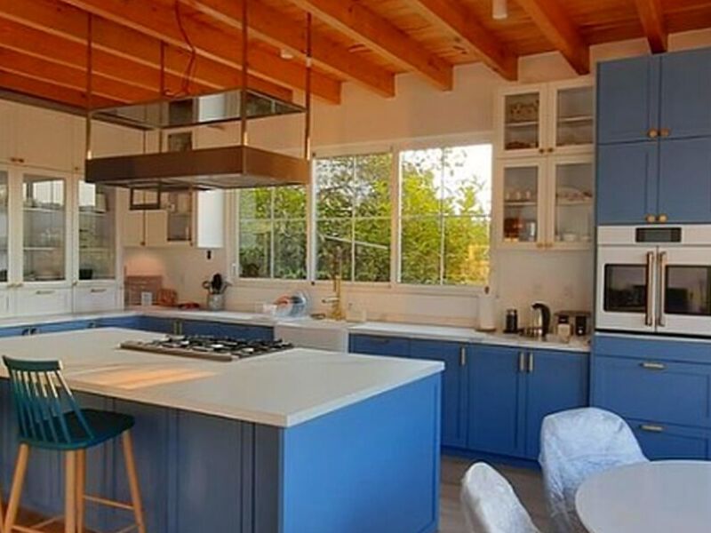 Cocina Integral tono azul México