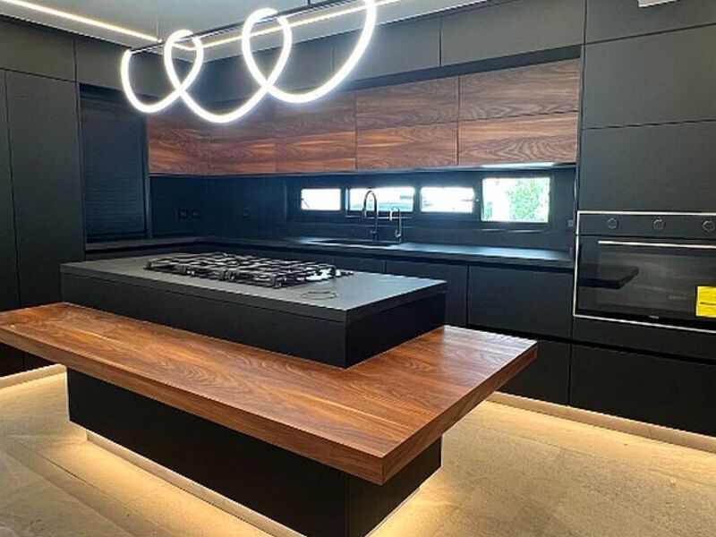 Cocina color negro México