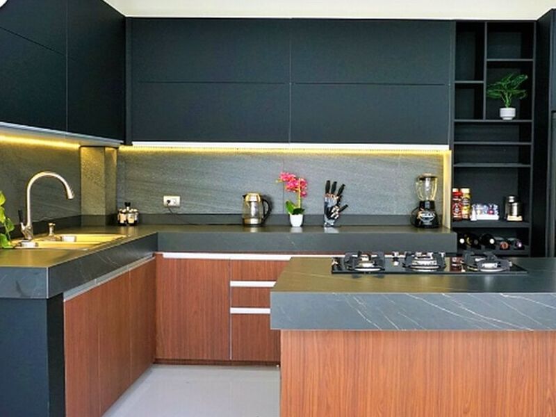 Cocina color negro México