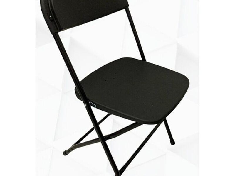 Silla plástico negra México
