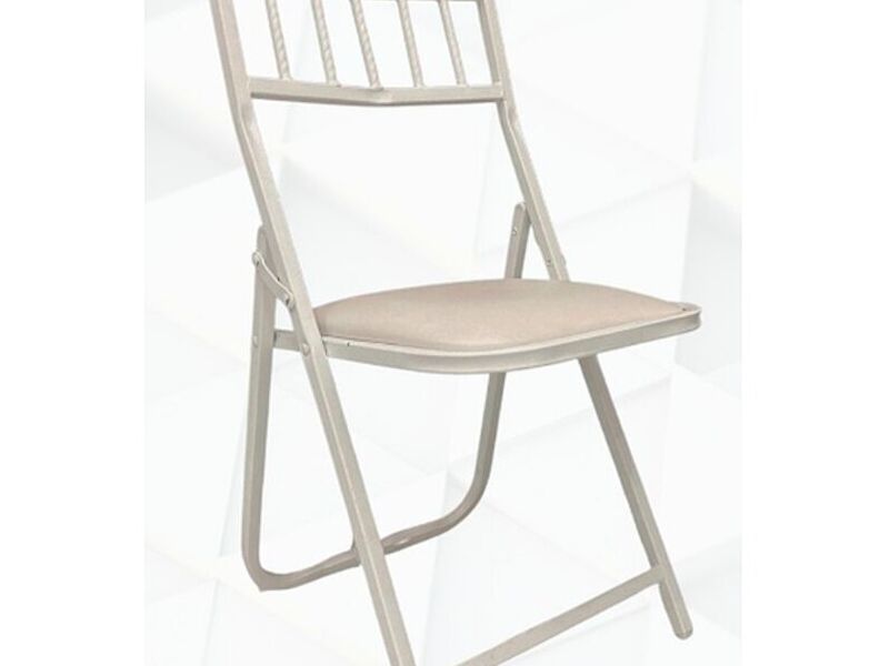 Silla Tiffany blanca plegable México