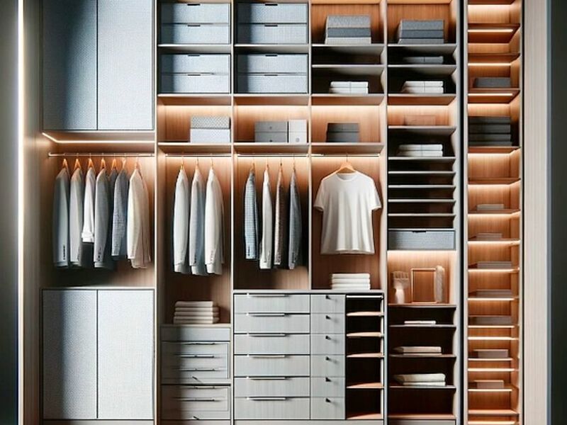 Vestidor Moderno y Funcional Culiacán