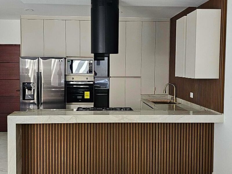 cocina con campana de extracción Culiacán 