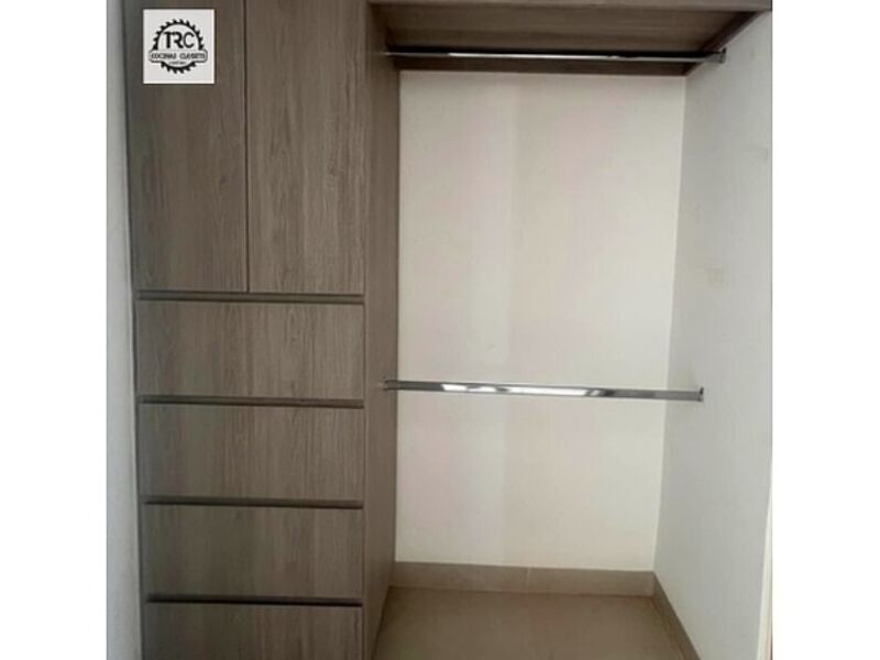 vestidor  Melamina Roble Lycan Torreón