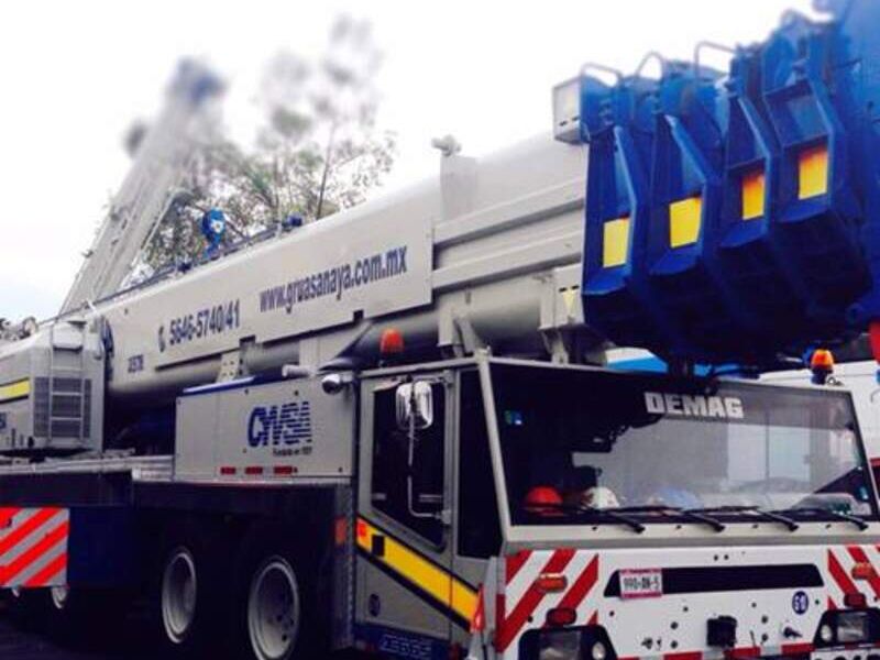 Grúa DEMAG AC665 México