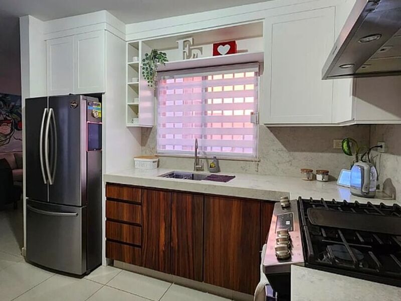 Cocina fabricada en MDF Sonora