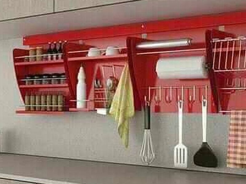 Mueble de Cocina Rojizo México